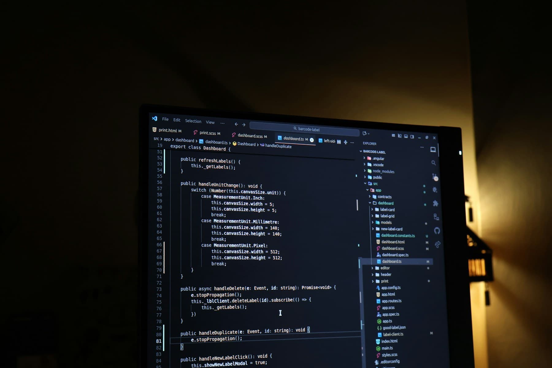 Software development workstation